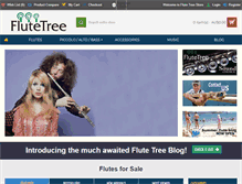 Tablet Screenshot of flutetree.com.au